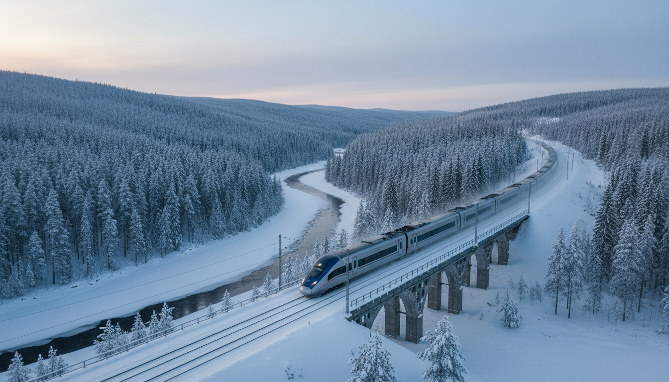 À la découverte des aurores boréales en train : 3 000 km d’émerveillement sur rails