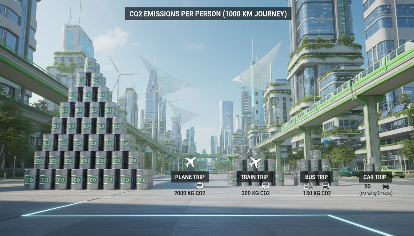 calculez rapidement et simplement l'empreinte carbone de vos vols en seulement 3 clics grâce à notre outil en ligne efficace et convivial.