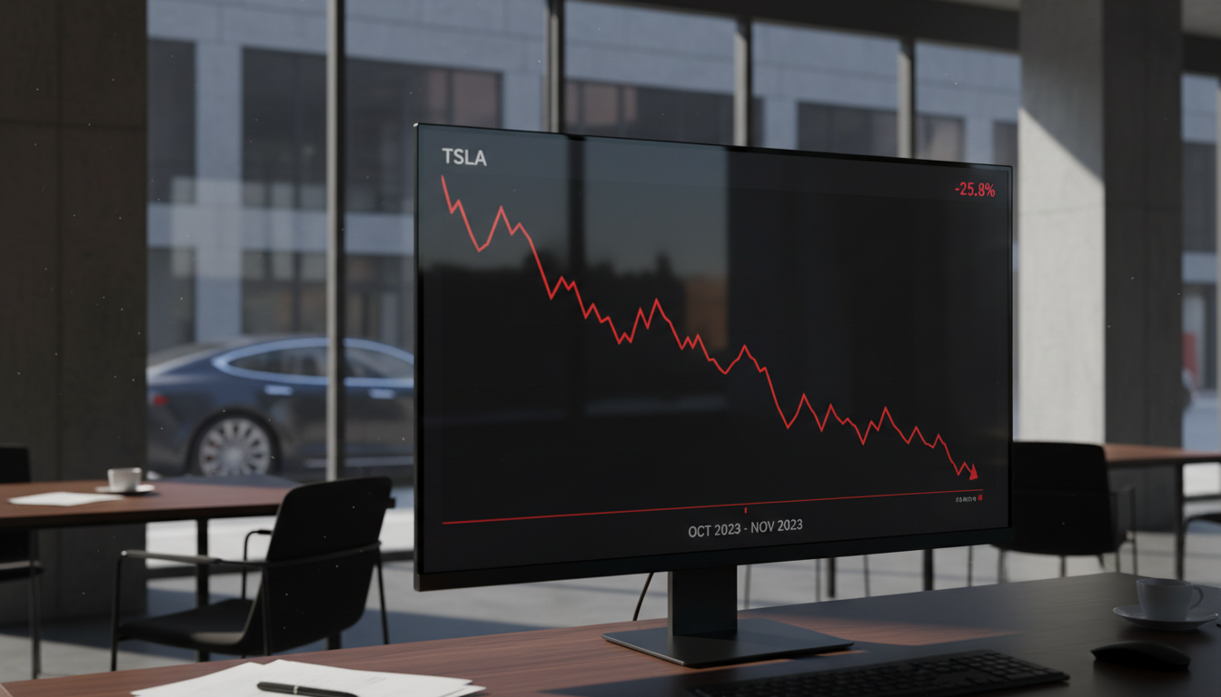 découvrez pourquoi le regret d'achat de certains clients tesla impacte fortement le cours de l'action, entraînant une chute brutale sur les marchés.