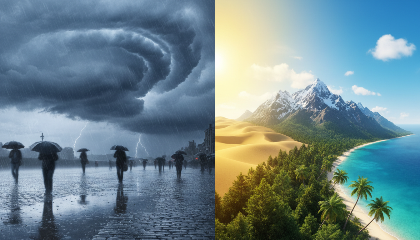 découvrez la différence entre météo et climat pour mieux comprendre les phénomènes atmosphériques et leur impact sur notre environnement au quotidien.