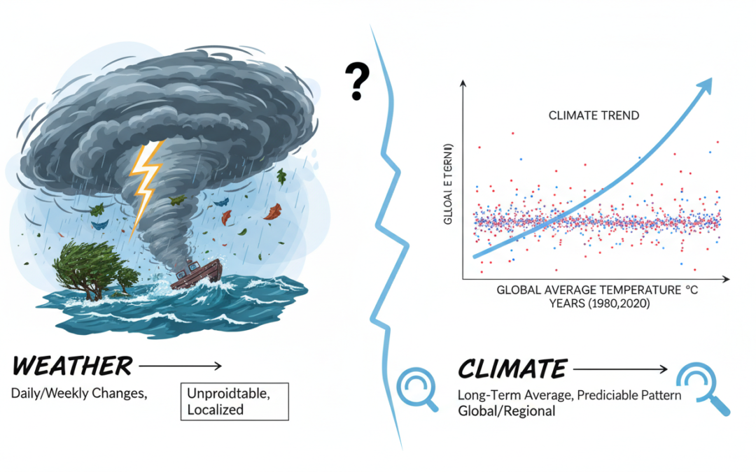 Météo vs Climat : Apprenez à faire la différence pour mieux comprendre notre environnement