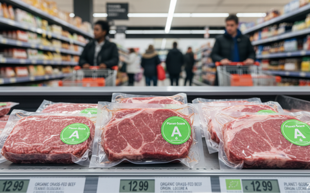 découvrez planet-score, un label innovant visant à rendre la viande rouge plus écologique en évaluant son impact environnemental.