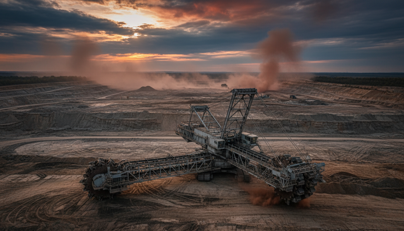 découvrez une plongée exclusive au cœur de la plus grande mine de charbon d'europe, en pleine crise, à travers cette vidéo captivante qui révèle les défis et réalités du secteur.