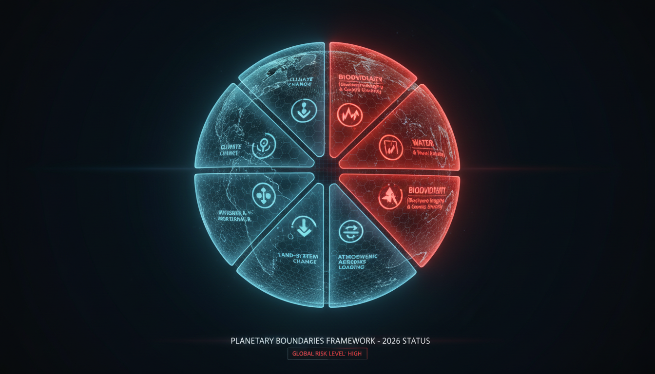 le dépassement officiel de la 6e limite planétaire marque un seuil critique pour la planète, soulignant l'urgence d'agir pour préserver l'environnement et garantir un avenir durable.