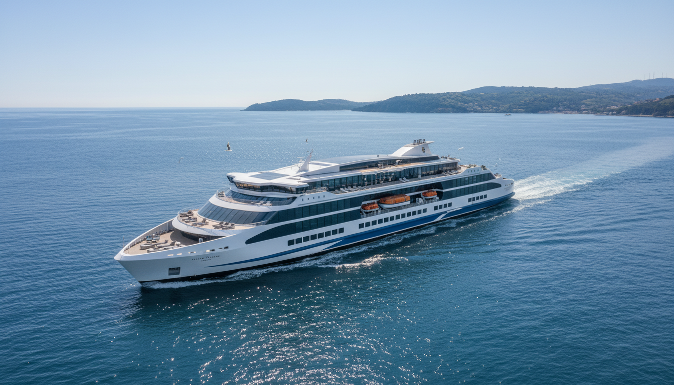 calculez rapidement et facilement l'empreinte carbone de votre trajet en ferry en seulement 60 secondes pour un voyage plus éco-responsable.