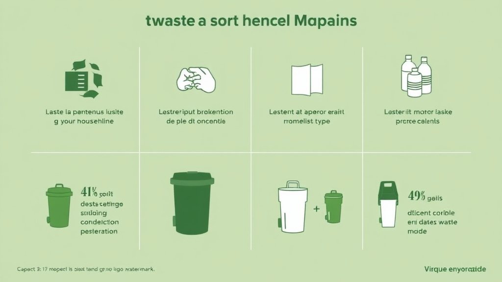 Infographie des consignes de tri par type de matière en France