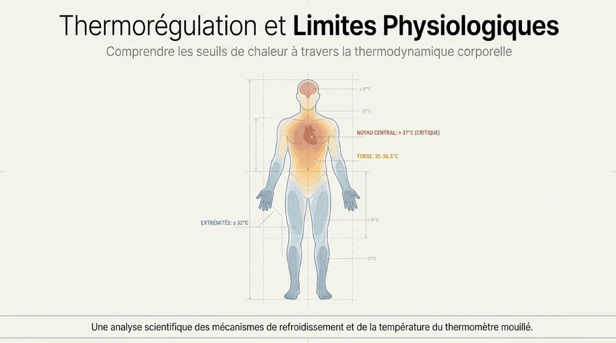 Infographie Les mécanismes de la thermorégulation et leurs limites biologiques