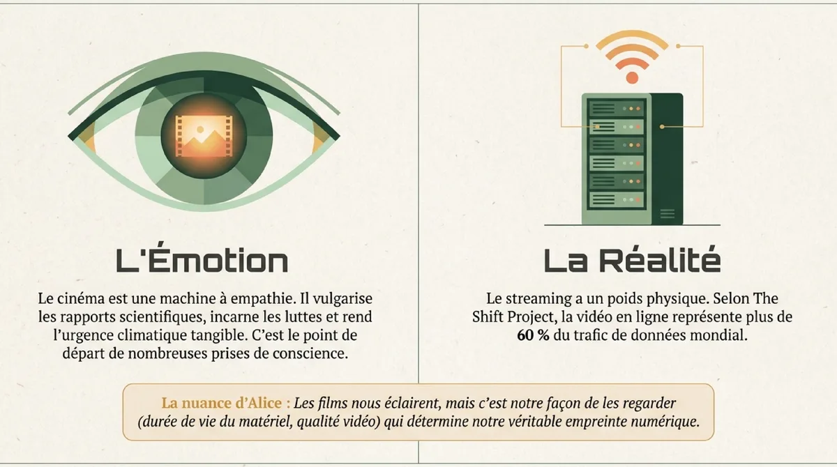 Infographie Les documentaires qui éveillent les consciences : une plongée dans la réalité environnementale