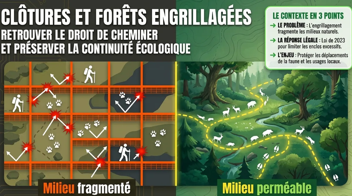 Infographie Engrillagement : un mot technique pour un problème très concret