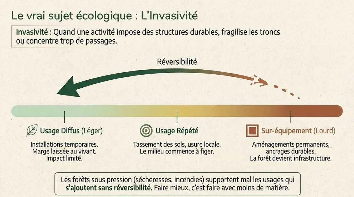 Infographie Ce que la science permet de dire sur les arbres et le bien-être