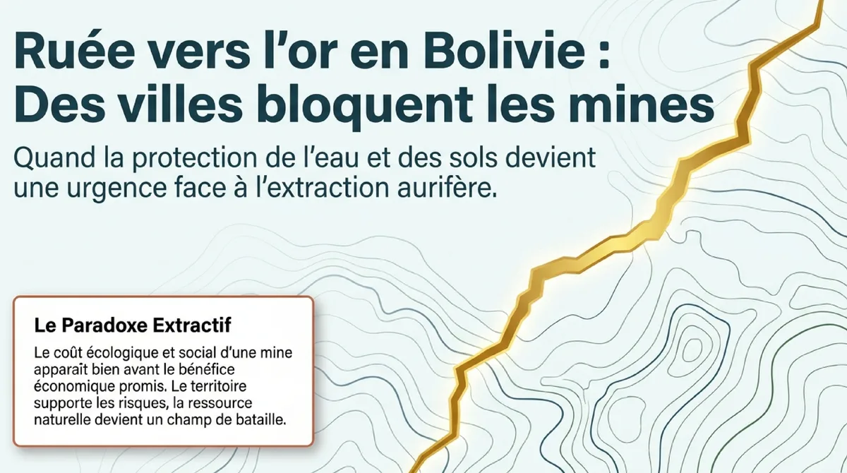 Infographie Trois gestes concrets pour limiter la pression minière
