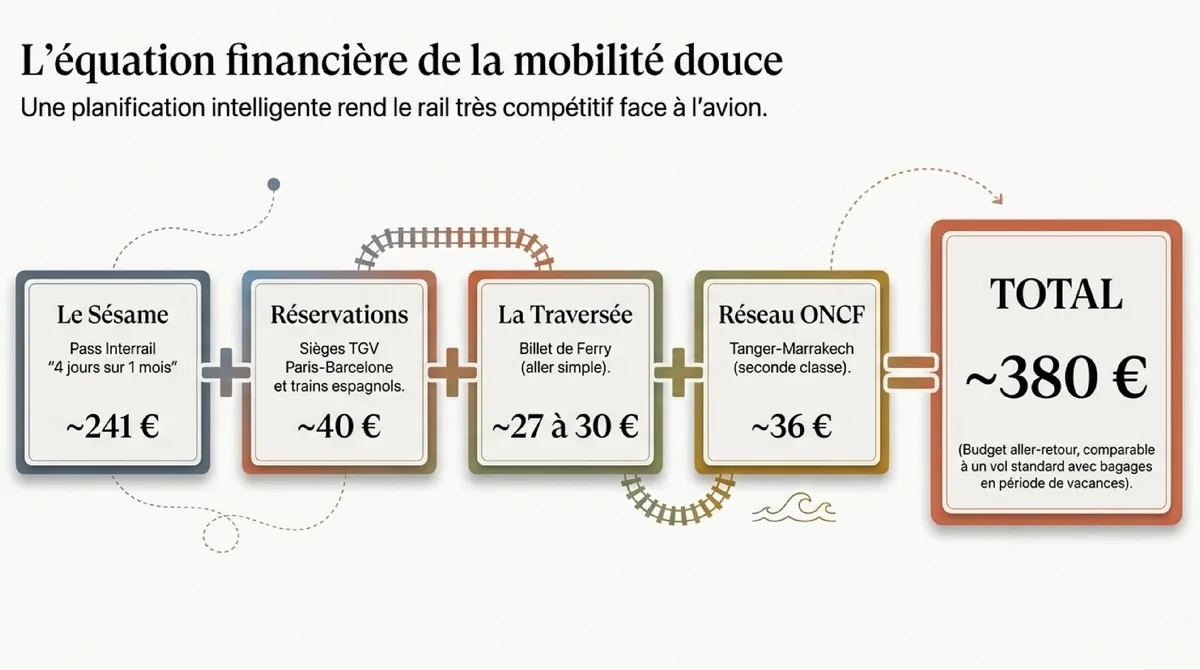 Infographie Budget et astuces pour une mobilité douce abordable