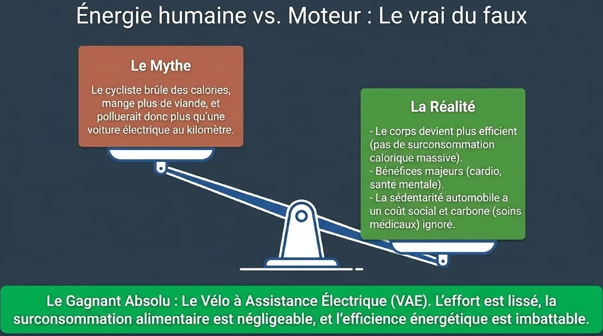 Infographie Santé, alimentation et empreinte écologique : le vrai du faux
